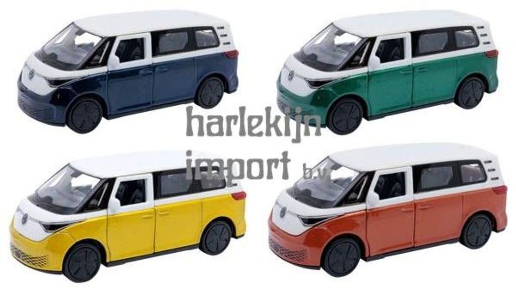 Goki Volkswagen ID. Buzz Spielzeugauto Die-Cast 11,5 cm Pullback