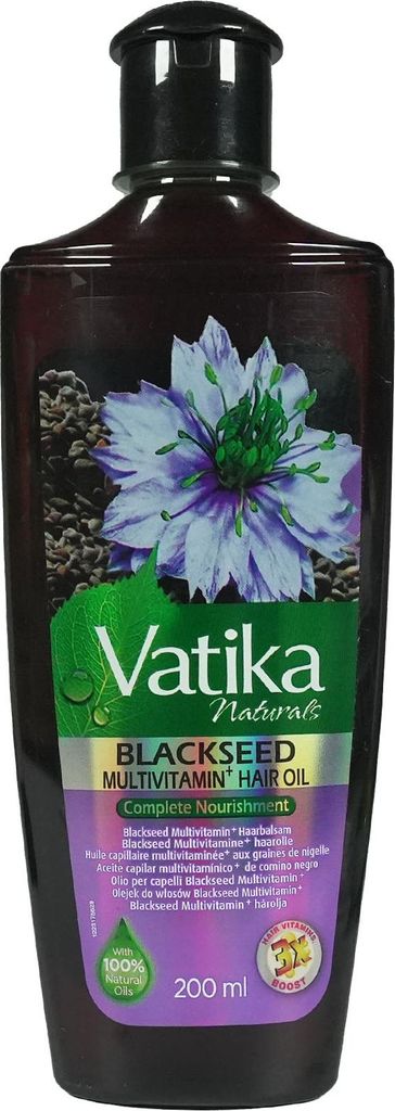 Vatika Naturals Olej na vlasy z čiernych semien (čierny Obrázok produktu 
