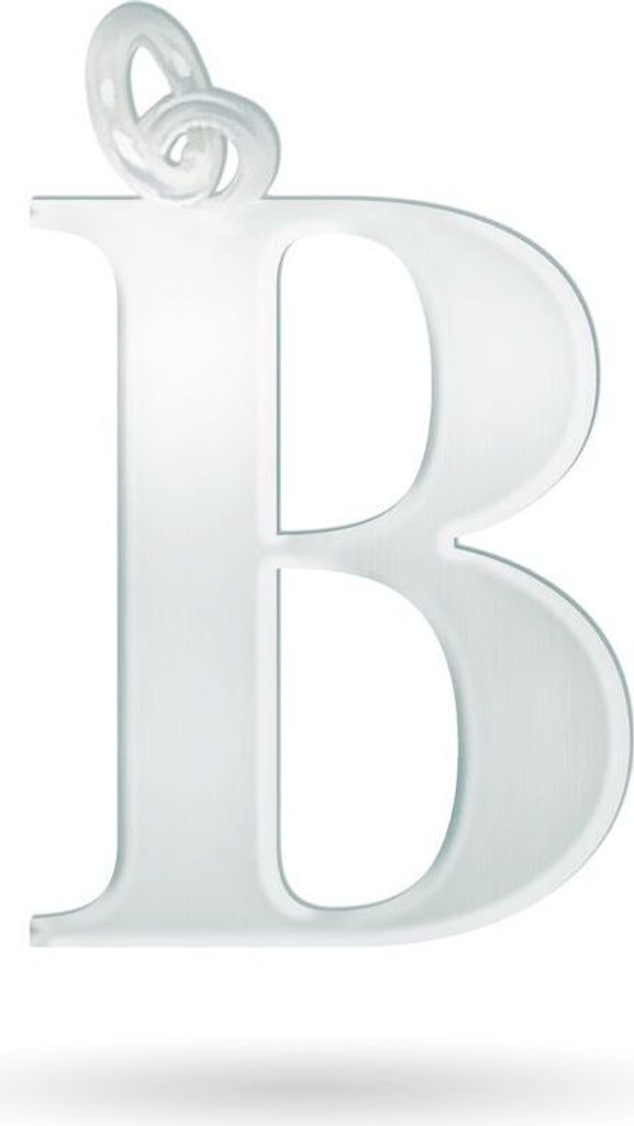 BEKA&BELL Anhänger 925/- Sterling Silber 1,4cm weiß ohne 447240007B