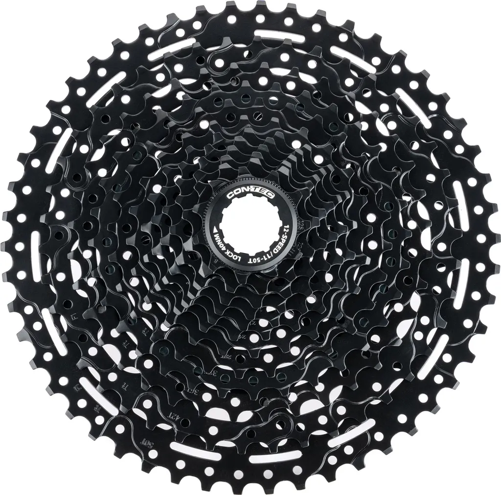 Améliorez votre Transmission VTT avec cette Cassette 12 Vitesses 11-50 Noire