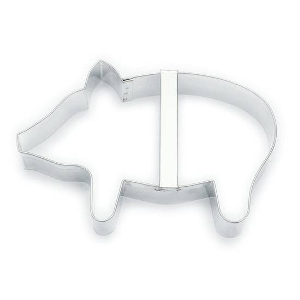 Ferkel Ausstecher groß 12cm Produktbild 