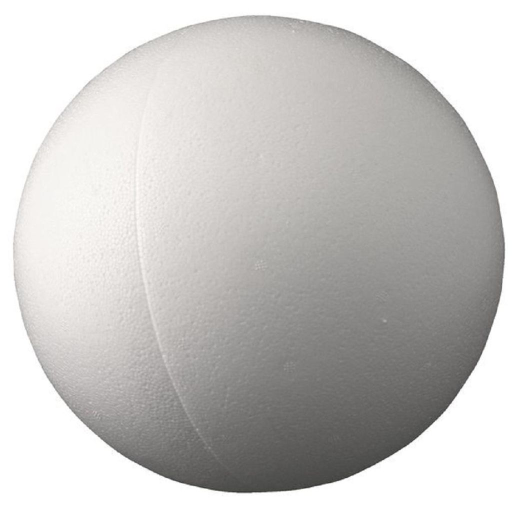 STYROPOR-KUGELN ca. 30mm,3cm/20 Stück/Vollmaterial