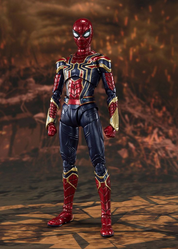 Bandai Tamashii Nations Avengers Iron Spider Final Battle S.H. Figuarts Actionfigur 15 cm BTN58733-6