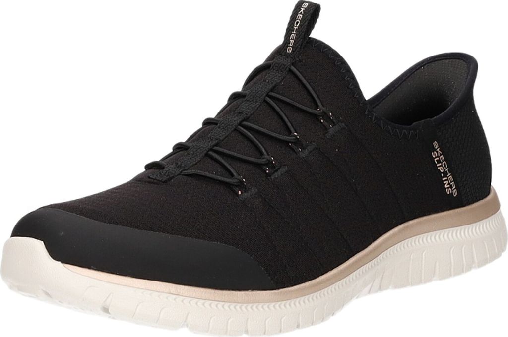 Skechers Virtue Glow Damen Slipper in Schwarz, Größe 38