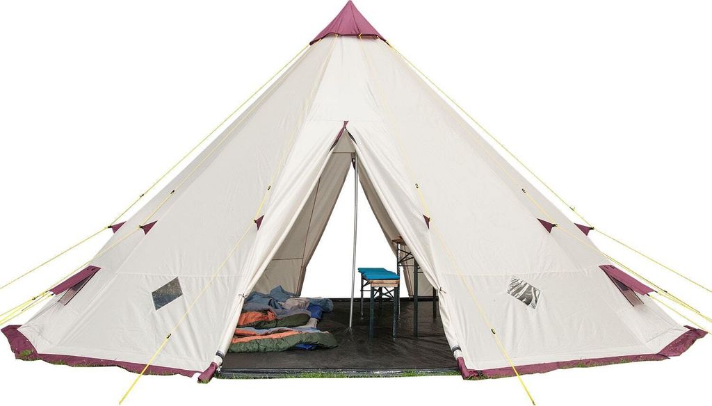 Wigwam Tipi Indianerzelt SKANDIKA Tipii 12 personen teepee Produktbild 1