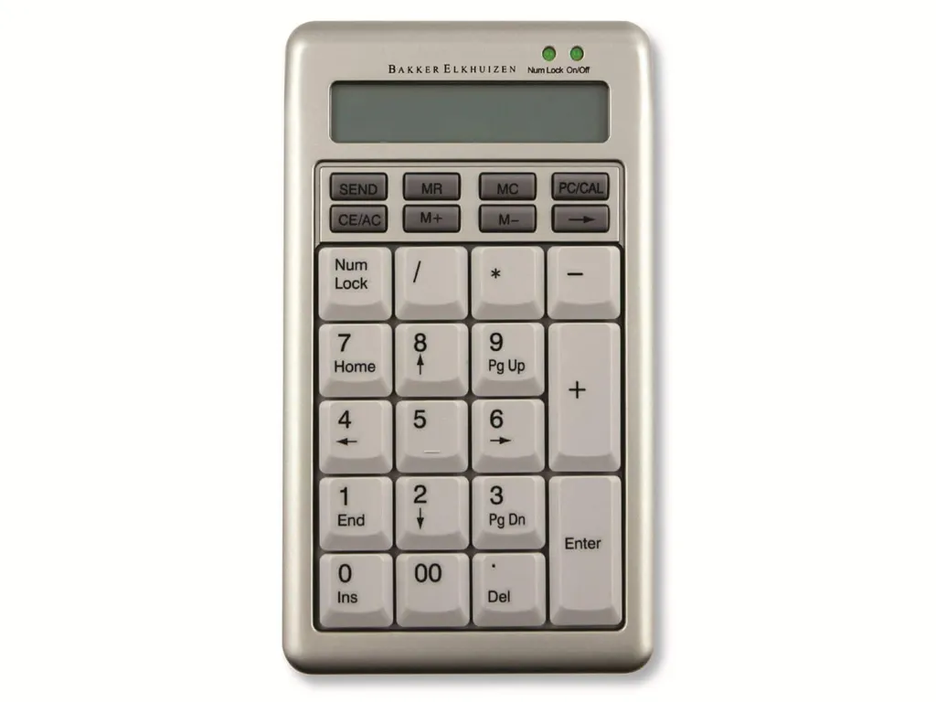 Bakker Elkhuizen S-board 840 Numeric - Pavé numérique filaire USB - 11