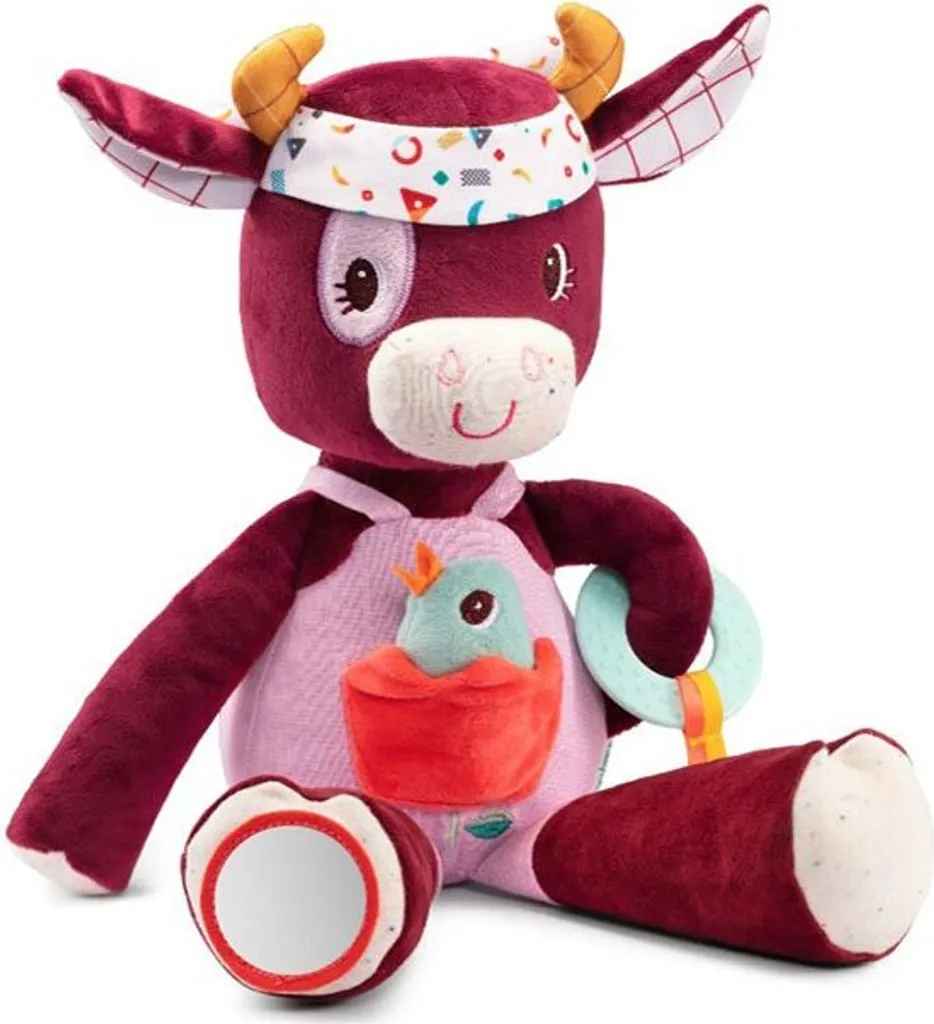Occuper Bébé Intelligemment avec la Vache Rosalie Lilliputiens Multi-Sens