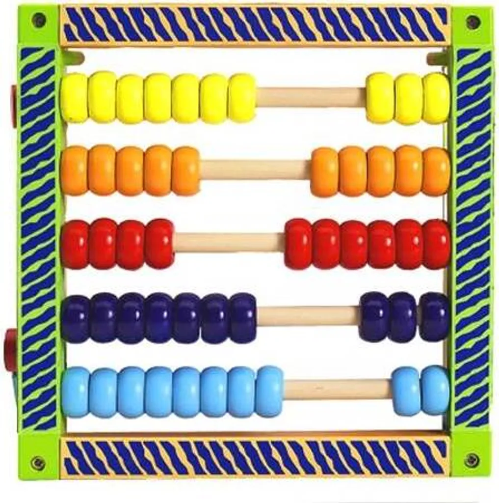 Cube d'Éveil Multi-activités en Bois Eichhorn Color pour Bébé dès 1 An - 25