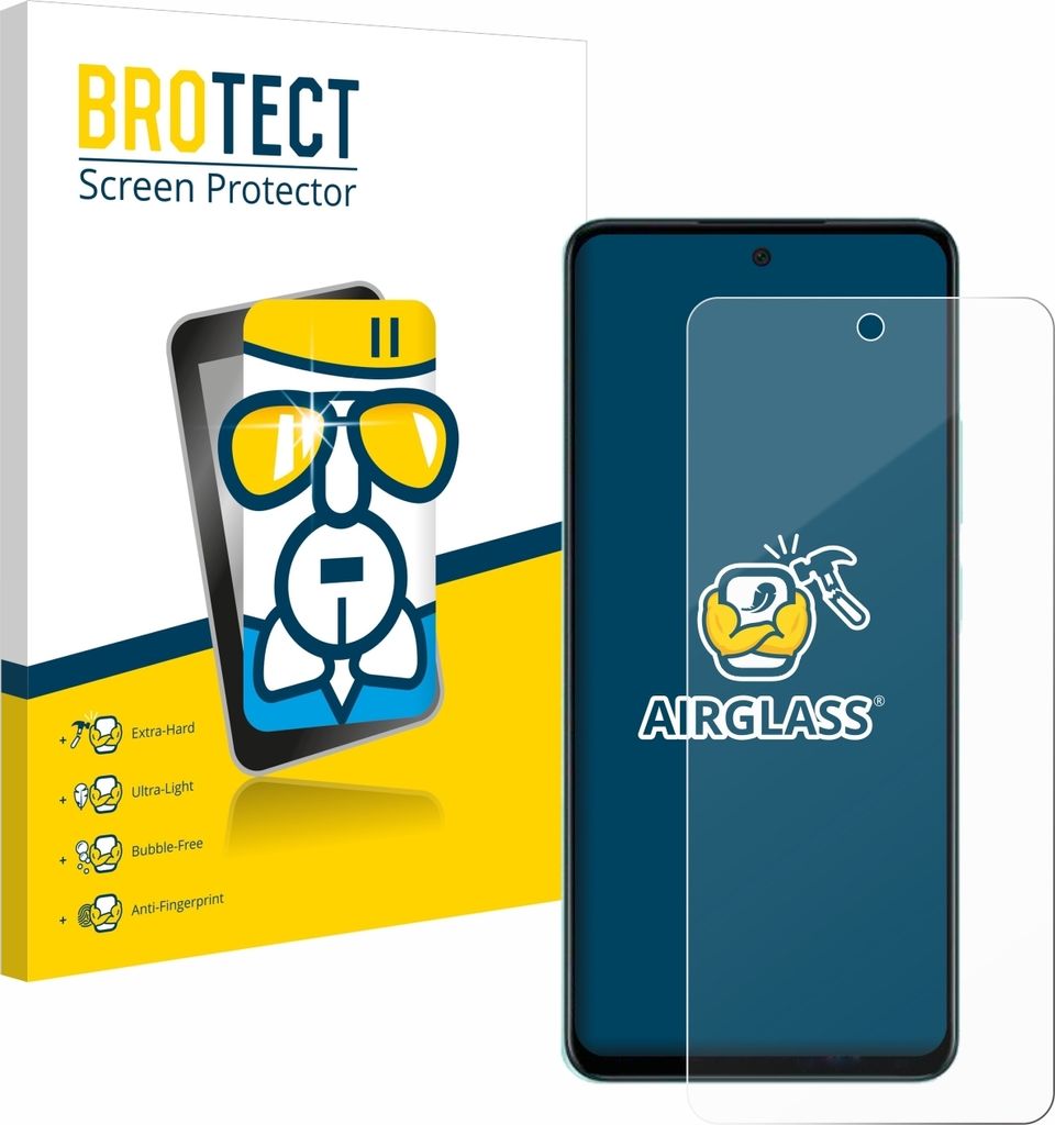 BROTECT Schutzglas für Oppo A58 4G Schutzfolie Panzer Folie Glas Display Schutz klar