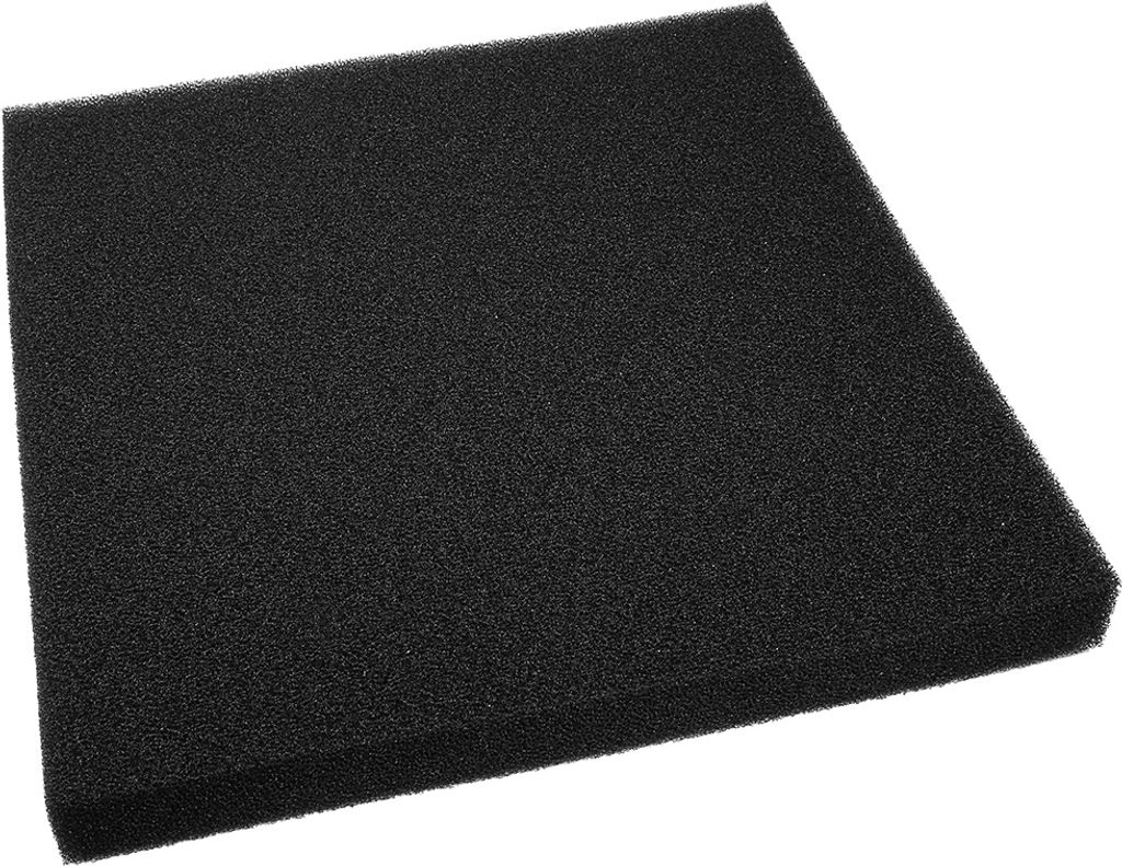 Aquarium Filter Schwamm, 50x50x5cm Filterblock aus Schaumstoff für Süss-/Salzwasser, mechanische & biologische Filtration