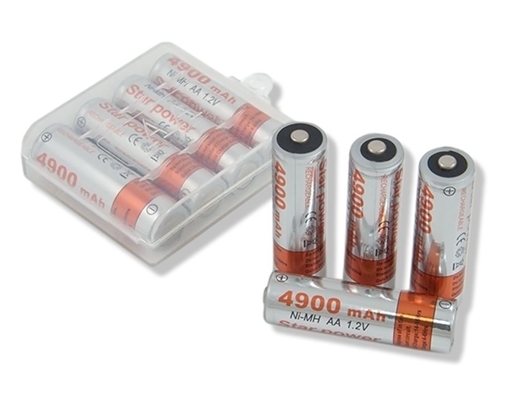 Apt Bc56A 4Xaku Aa Star Power 4900Mah Ni-Mh Obrázek produktu 