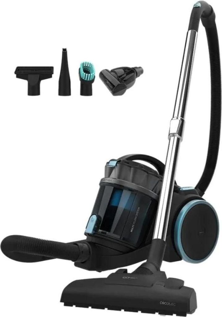 Cecotec Conga Rockstar Multicyclonic XL Animal 800W Staubsauger ohne Beutel 4L