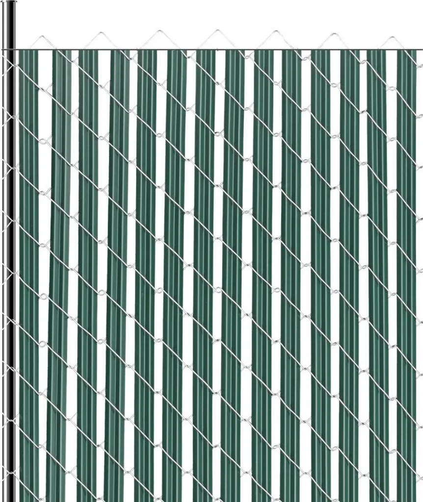 Panneau de clôture 1435mm simple paroi avec lames d'intimité durables