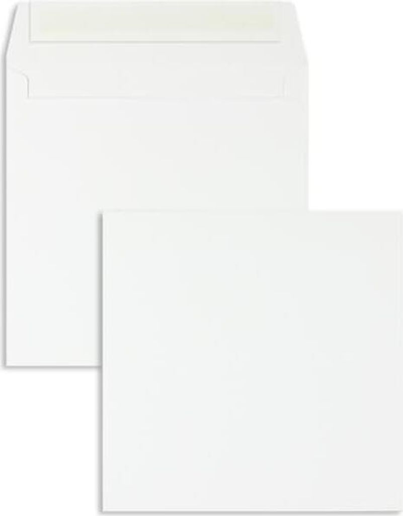 Briefumschläge 165x165mm 120g/qm haftklebend VE=100 Stück Produktbild 