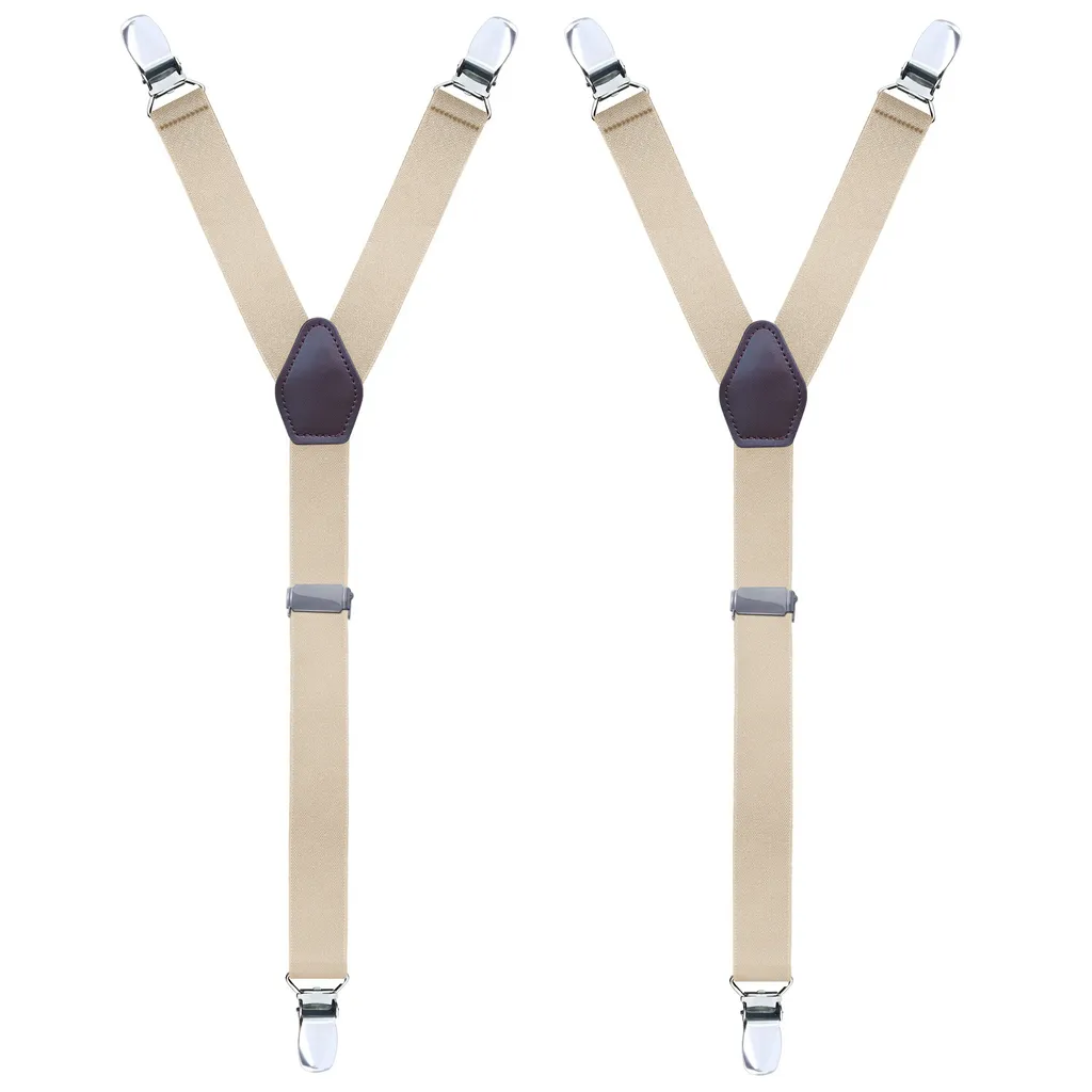 INF Reggicalze monocromatico a Y color kaki