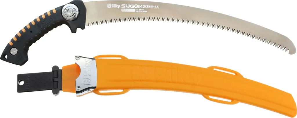Scie Silky Sugoi 420mm Mirai-Me : scier de grosses branches sans effort