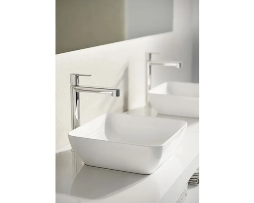 RAVAK UNI 380 S SLIM: Il Lavabo da Appoggio d'Elite XJX01138001