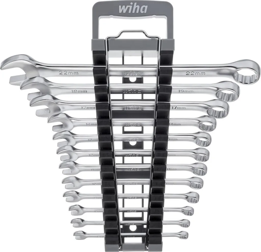 Clés mixtes Wiha 45321 contre l'arrondi des écrous, set 6-22 mm 13 pcs