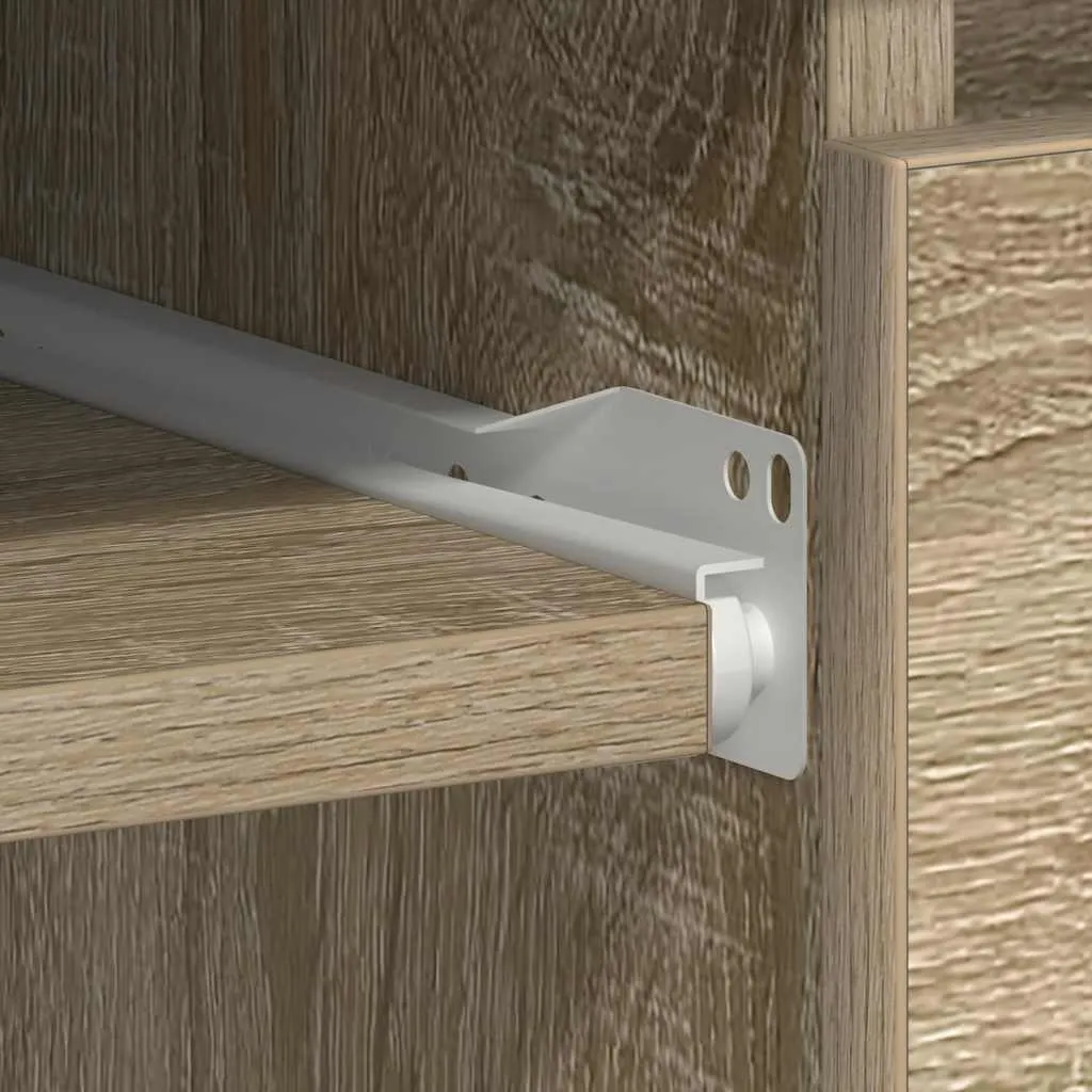 Scrivania Ufficio Maison Exclusive 90x45 cm Rovere Sonoma Salvaspazio - 10