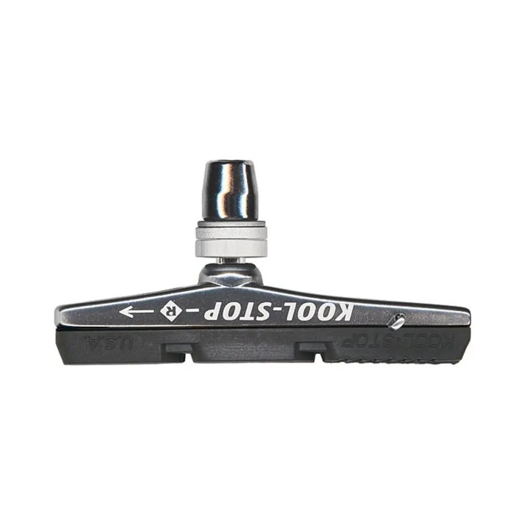Kool Stop V2 Patins de Frein V-Brake avec Support V-Pin et Gomme Amovible