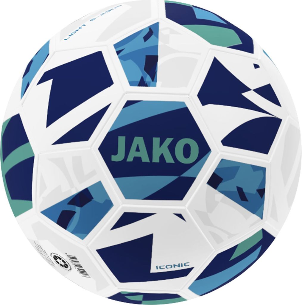 JAKO Lightball Iconic weiß/navy/mint, 290g weiß/navy/mint, 290g 5