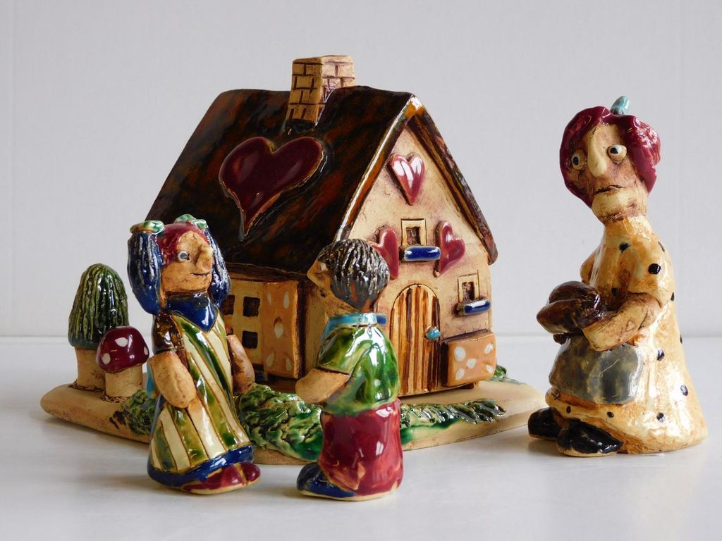 Räucherhaus "Hexenhaus" Set