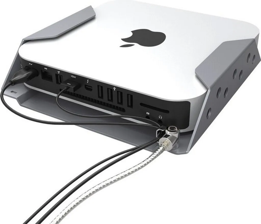 Sécuriser Mac mini en Open Space : Kit Antivol Argent avec Câble Inclus - 10