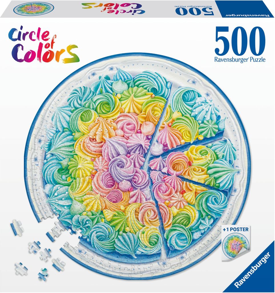 Circle of Colors - Gâteau arc-en-ciel Ravensburger 17349 Image du produit 