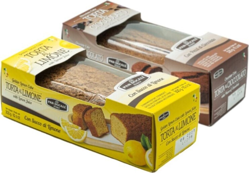 Pan Ducale - Zitronenkuchen und Schokoladenkuchen - Traditionelle italienische (Abruzzen) Kuchen - 2 x 300 g