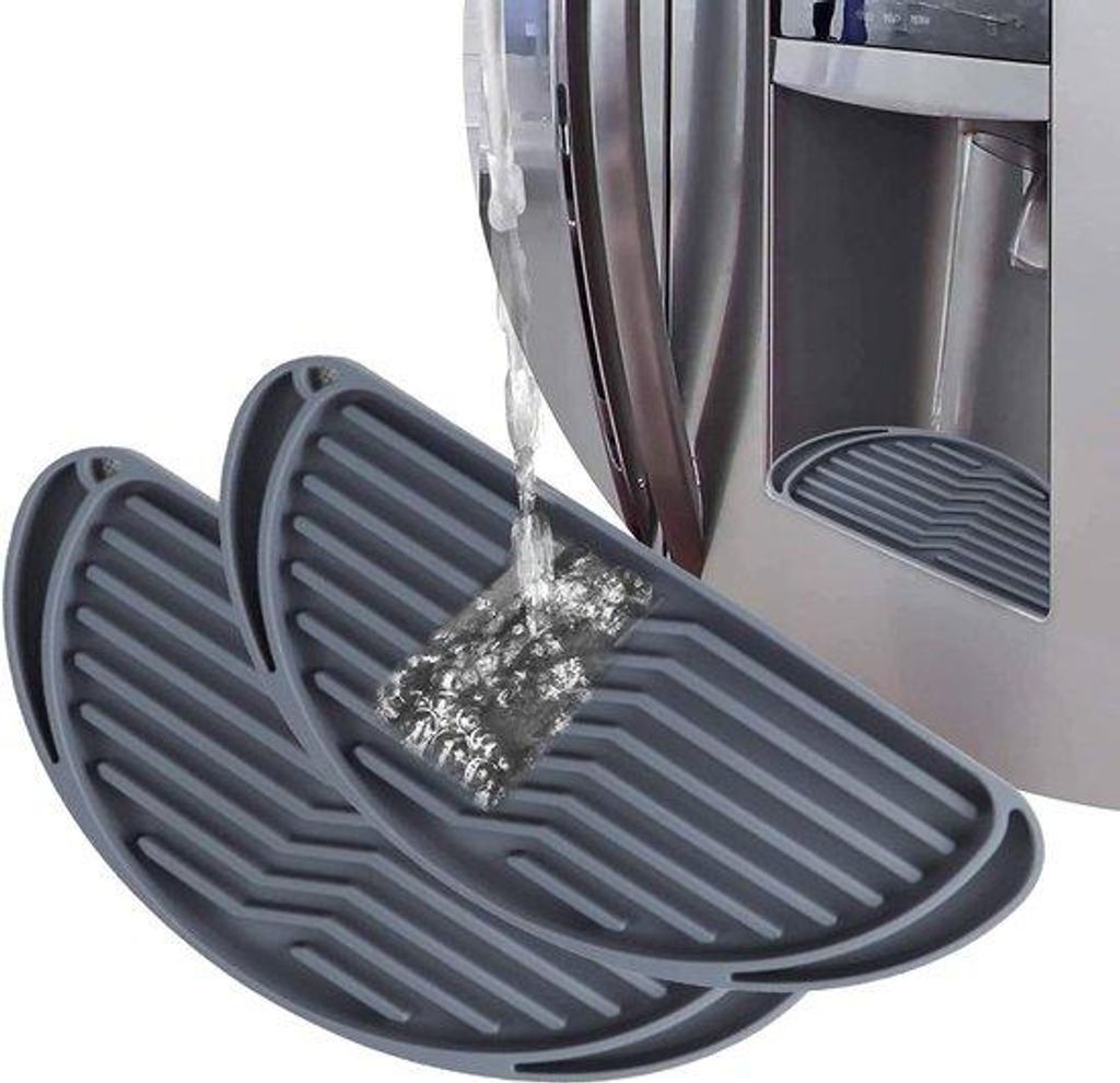 Silikon-Aufdampfmatte für Raumsparende Wasserdispenser-Accessoires schnell trocknend halbe Kugel grau