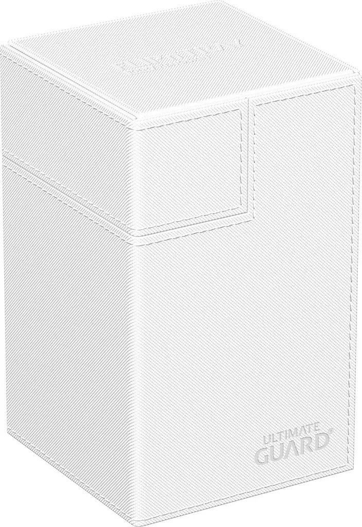 Ultimate Guard Flip'n'Tray 100+ Xenoskin Blanc - Boîte de Deck Cartes