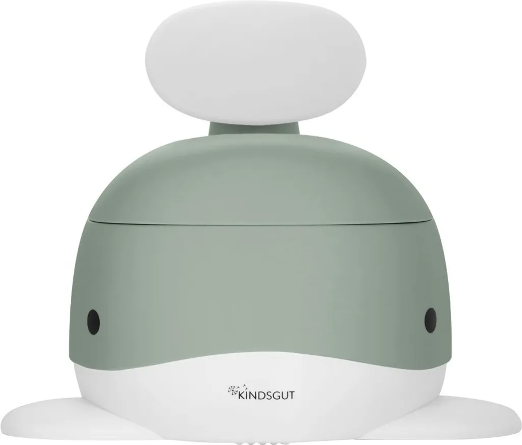Kindsgut Pot Bébé Ergonomique Pistache avec Récipient Amovible Facile