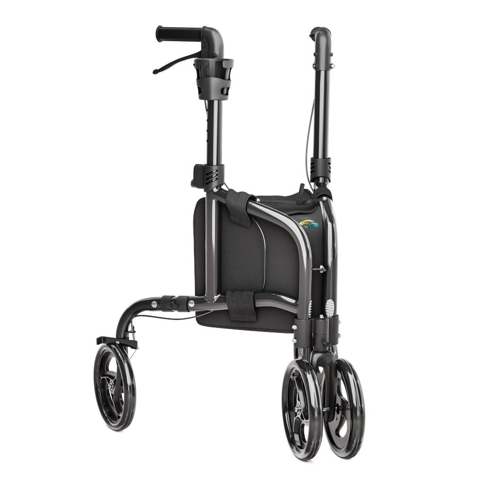 Helavo Aluminium Rollator mit 3 Rädern, Schmaler All Produktbild 