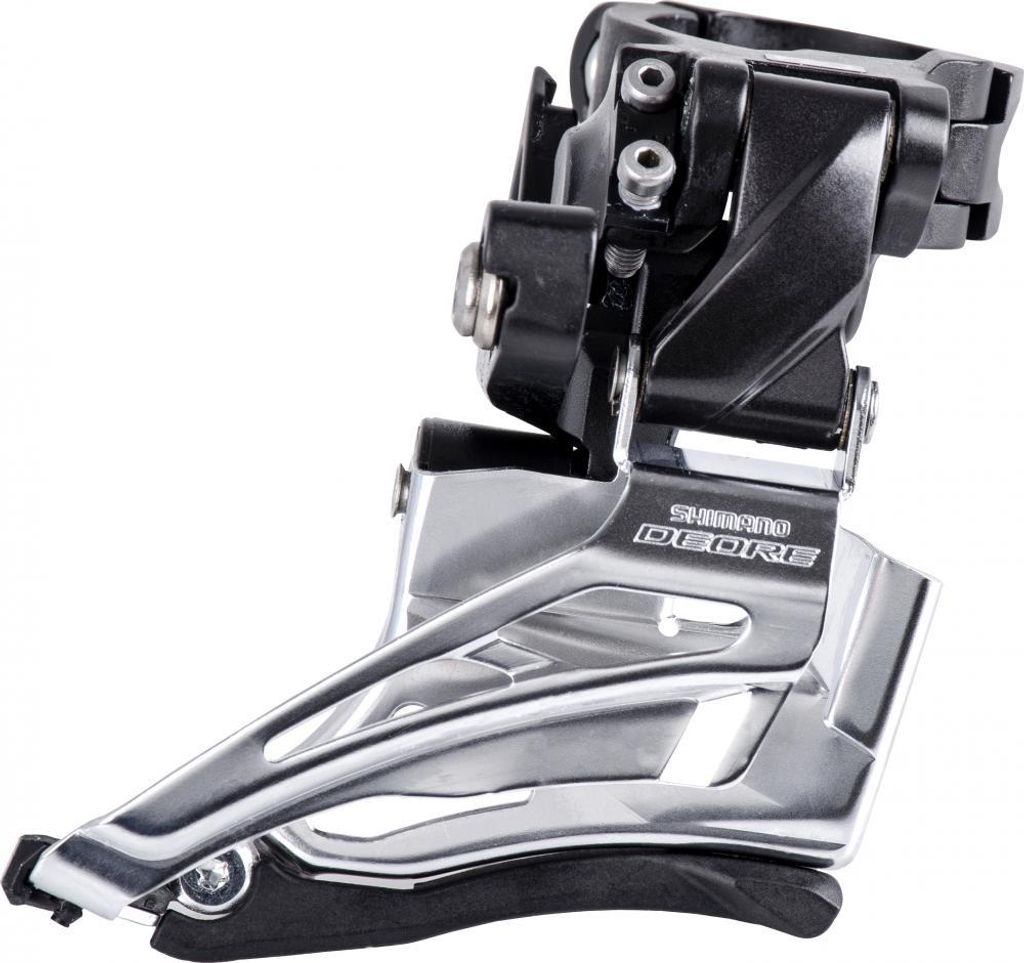Shimano Deore Umwerfer Down Swing Dual Pull 66-69 High-Cl. - Präzises 2x10-Sc...