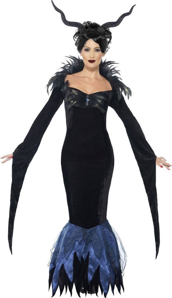 Raven Lady Kostüm Größe: L