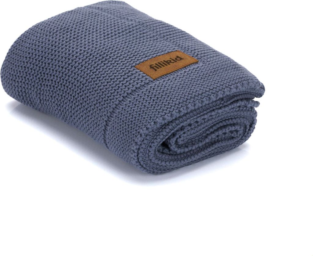 Fillikid Babydecke Strick 80x100 cm Exklusiv