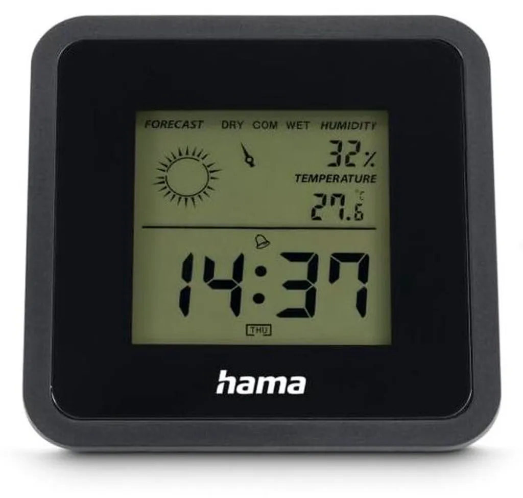 Station météo domestique Hama 00185890 : gérez votre confort intérieur