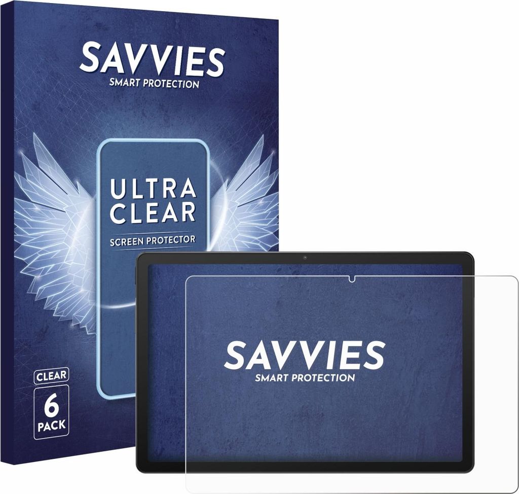 6x Für Sunmi CPad 8.7" Schutzfolie Savvies Displayschutz Display Schutz Folie Klar Transparent