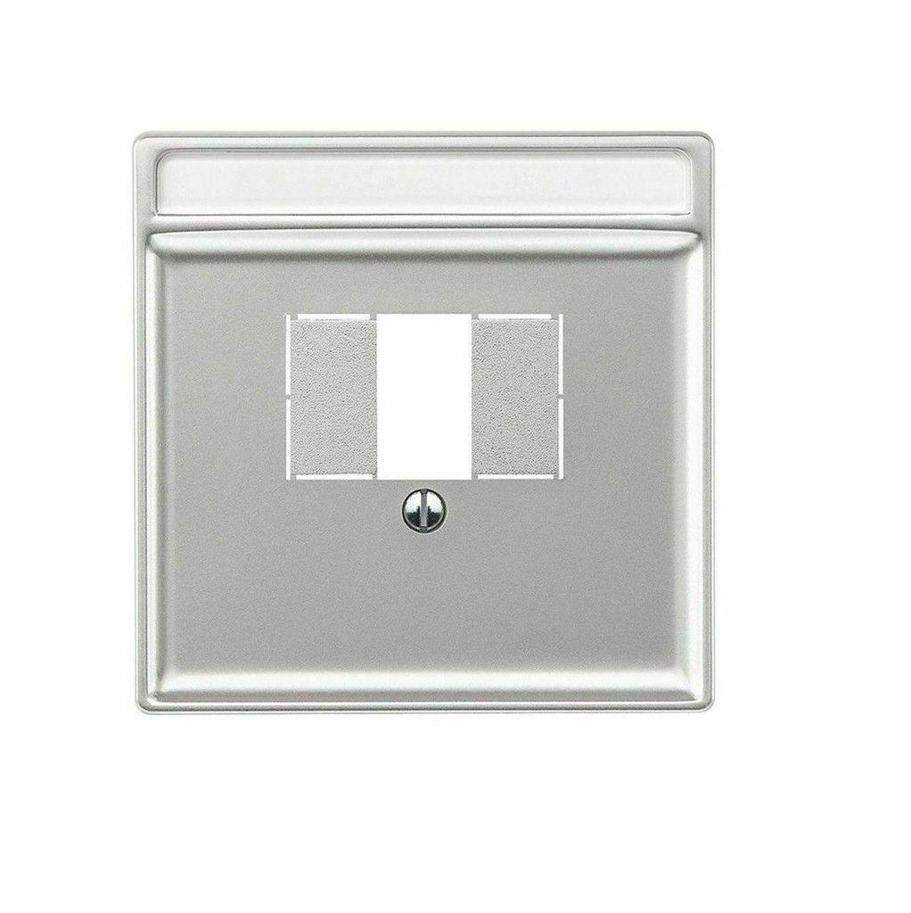 Merten artec aluminium silber TAE Abdeckung 297860