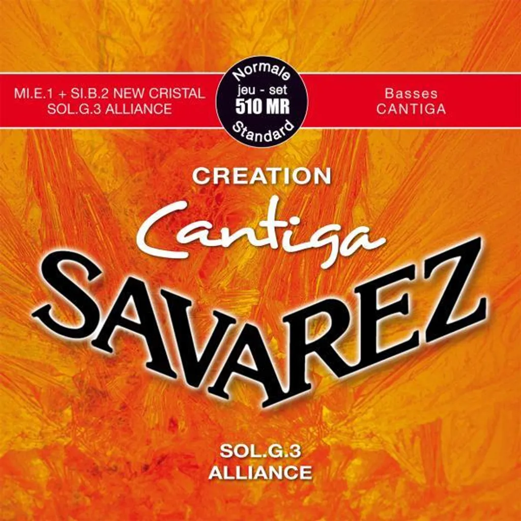 Améliorez le son de votre guitare avec Savarez 510MR Creation Cantiga