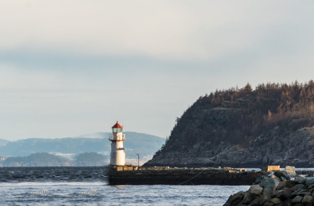 hansepuzzle 72944 - Norwegen Puzzle, 500 Teile, Orte, 46,0 x 30,0cm mit hochwertiger Aufbewahrung, Kartonbox und wiederverschließbarem Beutel