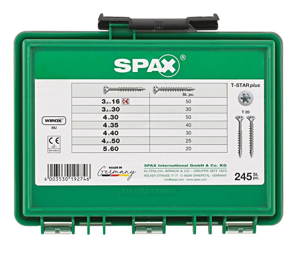 Spax Set Spax Sortiment Schrauben-Set klein mit 7 | Kaufland.de
