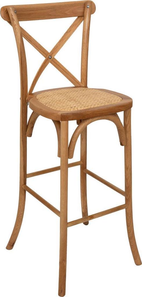 Barhocker "isak" eiche beige h110cm - Atmosphera créateur d'intérieur