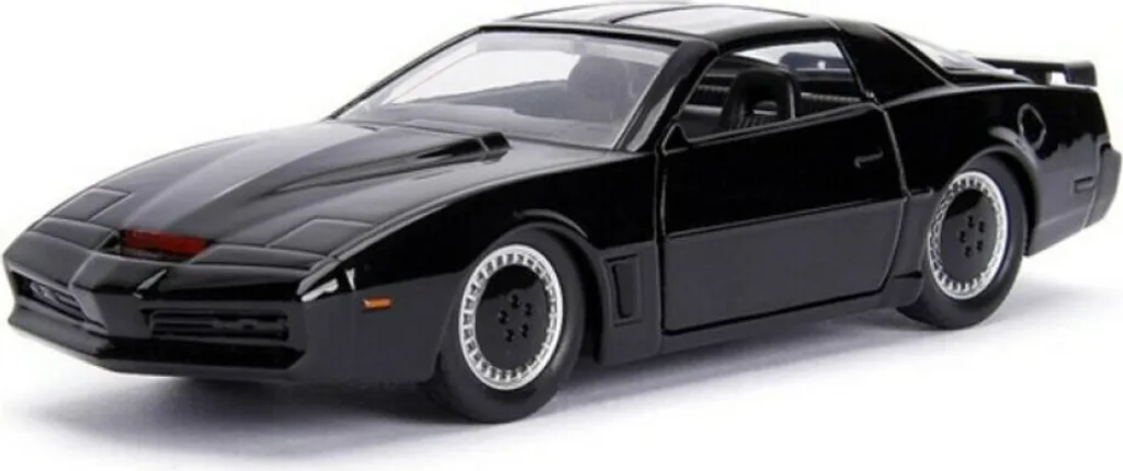 KITT Knight Rider Voiture en Métal avec Portes Ouvrantes Noir Jada Toys