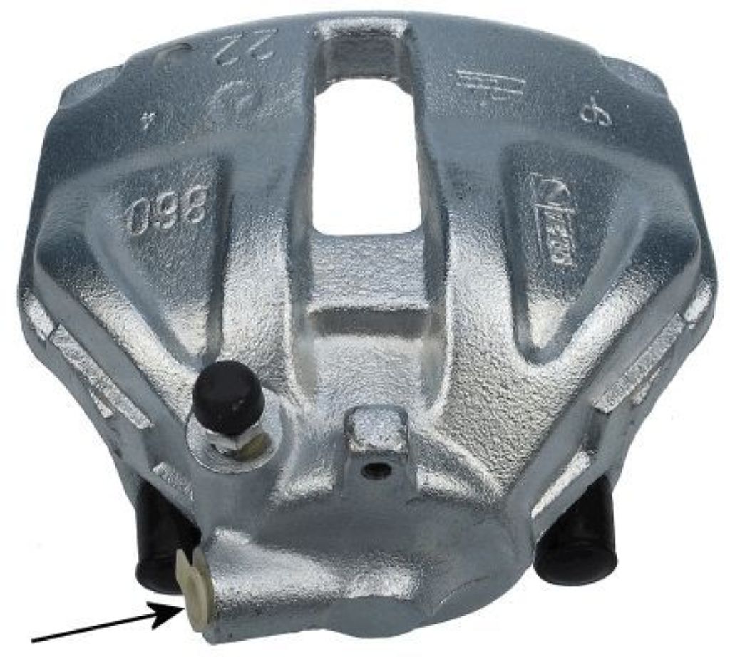 TEXTAR Bremssattel Vorne links Vorne rechts 38120600