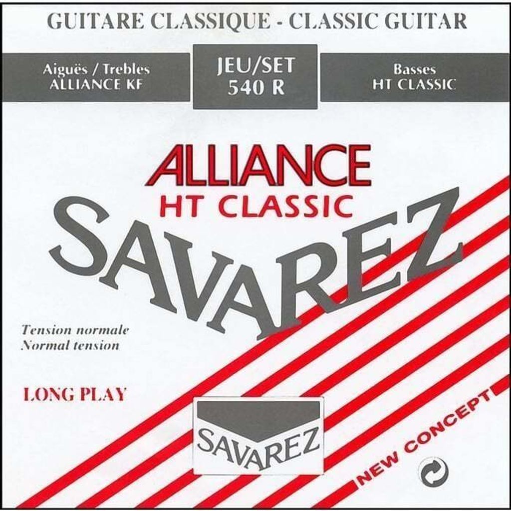 Savarez 540R, Gitara, Nylon, 6 szt. Zdjęcie produktu 