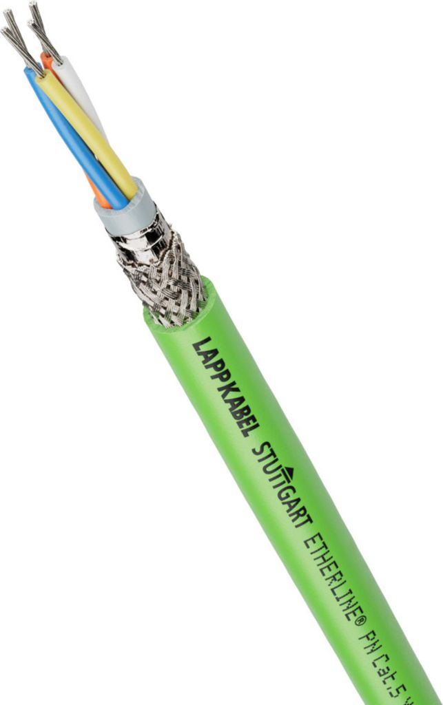Lapp 10 Meter 2170886 ETHERLINE PN Cat.5e Y FLEX FC 2x2x22 AWG Typ B I EtherCAT I Profinet I Ethernet IP I LABS-frei I Lan Kabel 7-drähtig I Verle...