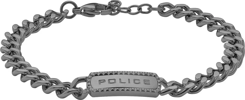 Bracciale da uomo della polizia PEAGB0041303 con rivetti
