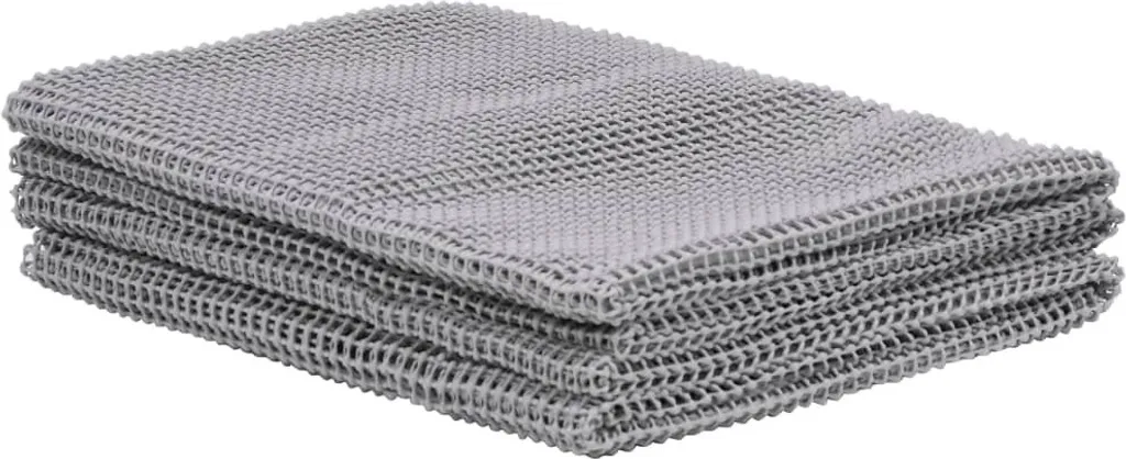 Tapis de tente respirant 250x550 cm - Sol extérieur imputrescible Gris