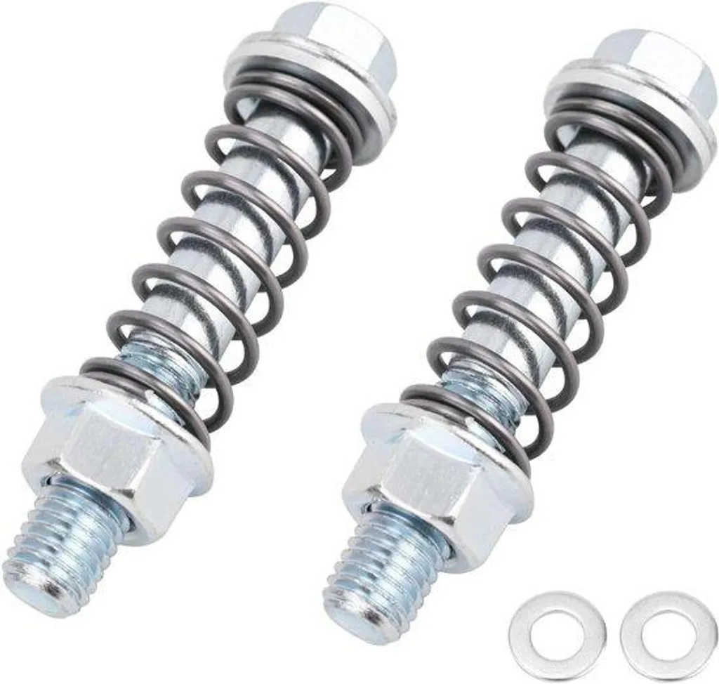 Boulons Échappement M10-1,5x65 mm en Acier Haute Résistance avec Ressorts